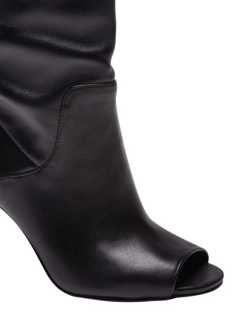 michael kors elaine open toe bootie